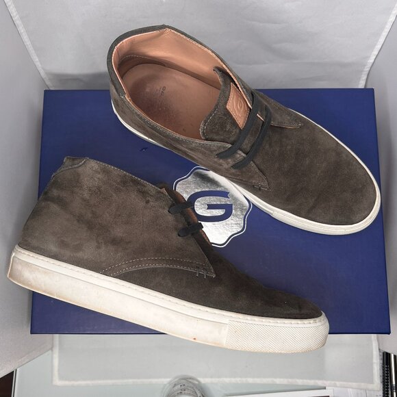GREATS Brooklyn Royale chukka laced up sneaker graphite size 9.5 - Picture 1 of 10